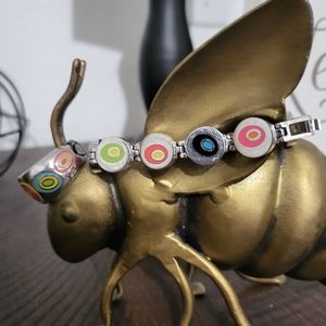 Vintage Swatch Bracelet and Ring Set